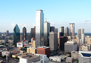 Texas City Skyline